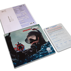 Basic Rescue Diver Certification Pak & PIC